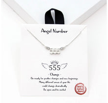 Load image into Gallery viewer, 555 Change Necklace *White Gold Dipped*
