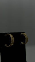 Load image into Gallery viewer, Honey Hoop Earrings *Gold Dipped*
