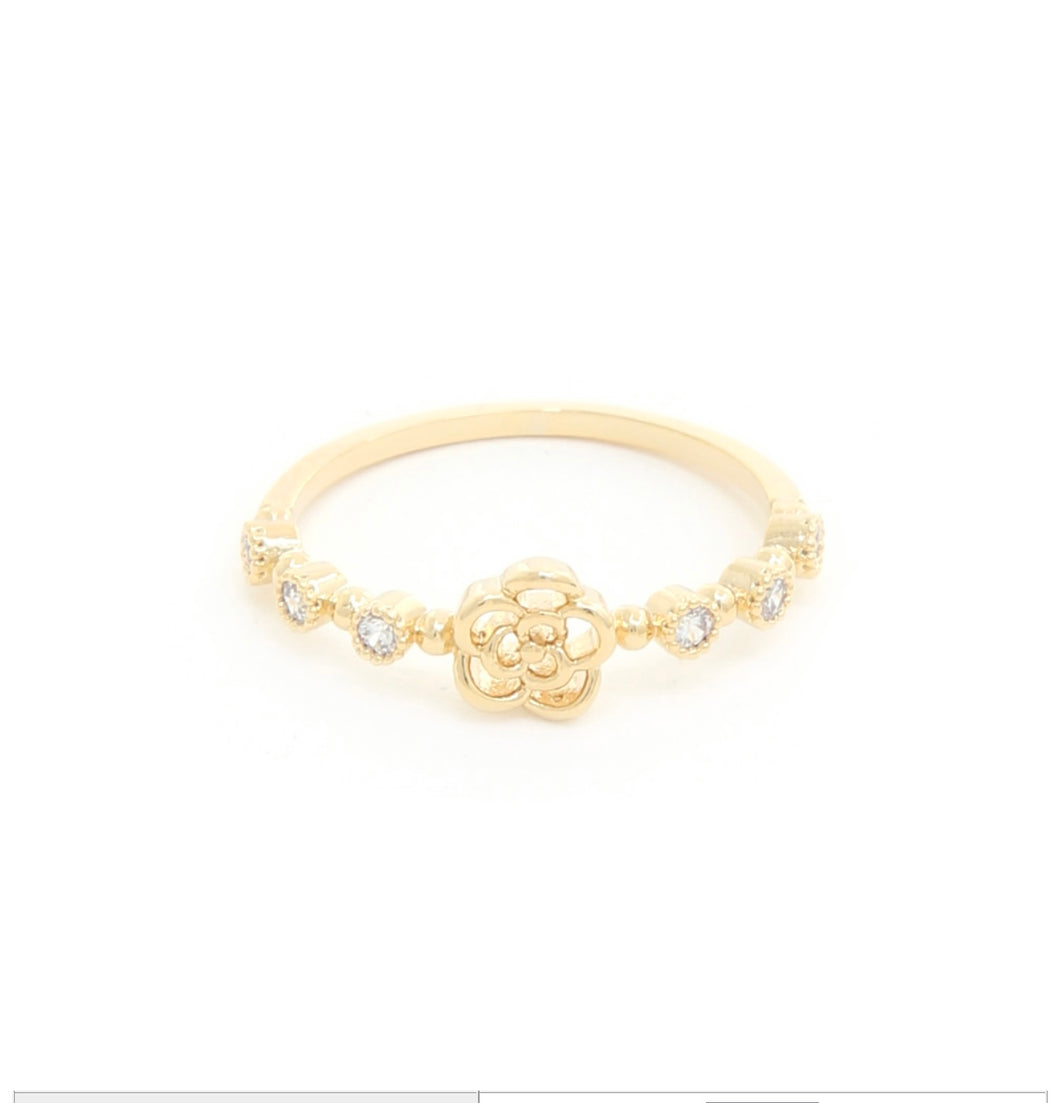Flor Ring *Gold Dipped*