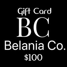 Load image into Gallery viewer, Belania Co. Gift Card
