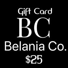 Load image into Gallery viewer, Belania Co. Gift Card
